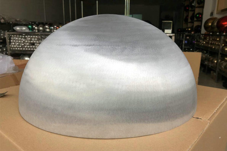 Aluminum Half Sphere - Metal sphere